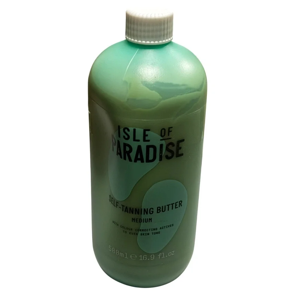 Isle of Paradise Self-Tanning Butter Medium 500ml & Pro-Glow Spray Tan Mister